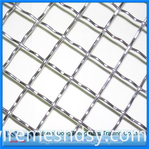 Malla de alambre rizado crimped wire mesh